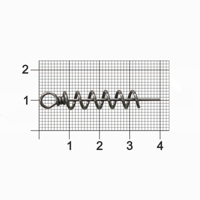 Ввертыш для силиконовой приманки ZUB размер L 7шт/уп