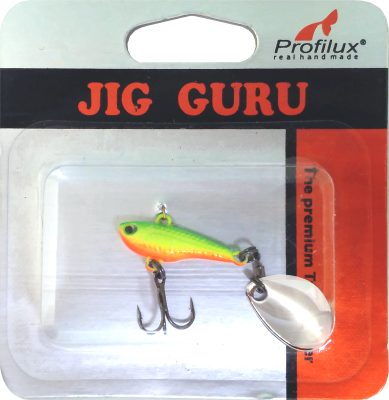 Джиг-блесна Тэйл-Спиннер ( 5 гр)  цв.311 ("регги" горизонтальный) Джиг-блесна Тэйл-Спиннер ( 5 гр)  цв.311 ("регги" горизонтальный)