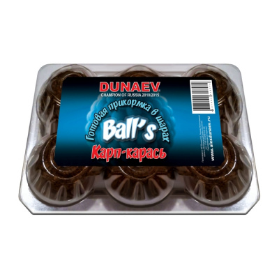 Прикормка "DUNAEV BALL`S" 0.75кг Карп-Карась