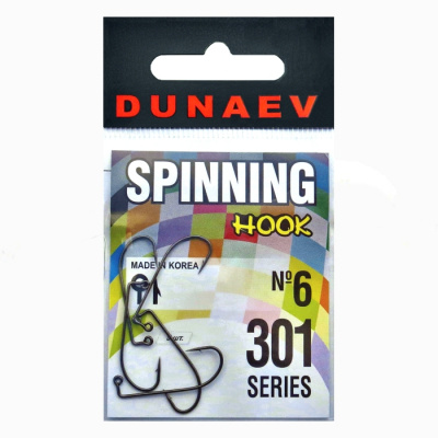 Крючок Dunaev Jig 301 #6 (упак. 5 шт)