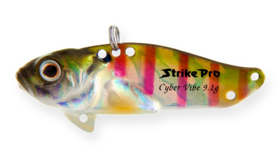 Блесна-Цикада Strike Pro Cyber Vibe 45, 45 мм, 9,1 гр, (JG-005C#BLG)