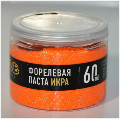 Паста ZUB 60мл Форель "Икра" Оранжевая Паста ZUB 60мл Форель "Икра" Оранжевая