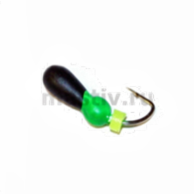 Муравей 2,5 отверстие черный+цвет, кембрик, 0,4гр.