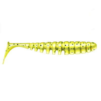 Приманка ZUB-SHAD  60мм(2,3") -7шт, (цвет 310) желтый с блестками