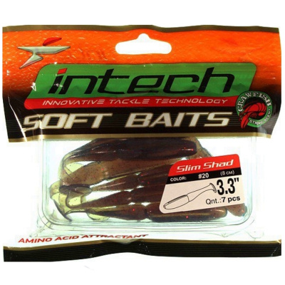 Приманка Intech Slim Shad 3,3" (7шт.) (#17) Приманка Intech Slim Shad 3,3" (7шт.) (#17)