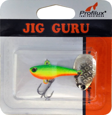 Джиг-блесна Тэйл-Спиннер (10 гр)  цв.311 ("регги" горизонтальный) Джиг-блесна Тэйл-Спиннер (10 гр)  цв.311 ("регги" горизонтальный)