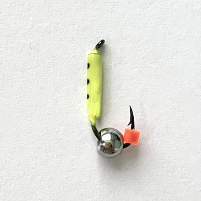 Столбик с белым шариком 1,5 мм ЖЕЛТЫЙ