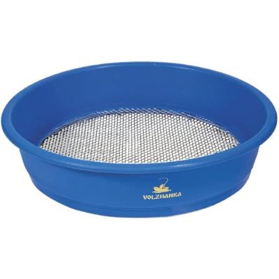 Сито пластиковое "Волжанка" для прикормки на ведро 25л, ячейка 4мм Сито пластиковое "Волжанка" для прикормки на ведро 25л, ячейка 4мм
