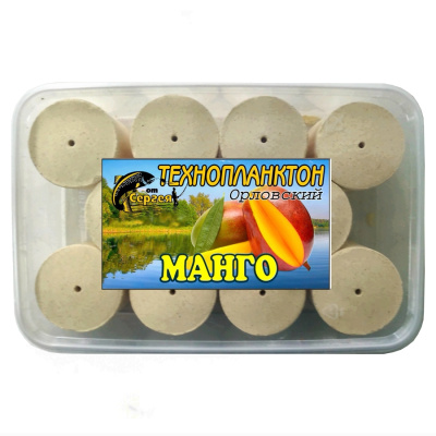 Технопланктон Манго (80г/шт; 11шт/уп) Технопланктон Манго (80г/шт; 11шт/уп)