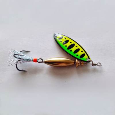 Вращ.премиум Лонги (12гр) цв. 009 желтый-салатовый