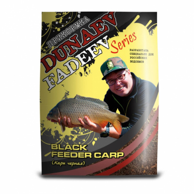 Прикормка "DUNAEV-FADEEV" 1кг Feeder Carp Black