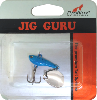 Джиг-блесна Тэйл-Спиннер ( 5 гр)  цв.336 (синий металлик) Джиг-блесна Тэйл-Спиннер ( 5 гр)  цв.336 (синий металлик)