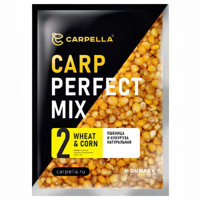 CARPELLA Микс №2, кукуруза натуральная с пшеницей 1кг. CARPELLA Микс №2, кукуруза натуральная с пшеницей 1кг.