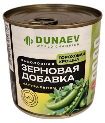 Добавка для прикормки металлобанка 430мл "Дунаев Гороховая крошка"