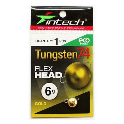 Разборной груз Intech Tungsten 74 Gold (8.0 g (1 шт.)) Разборной груз Intech Tungsten 74 Gold (8.0 g (1 шт.))
