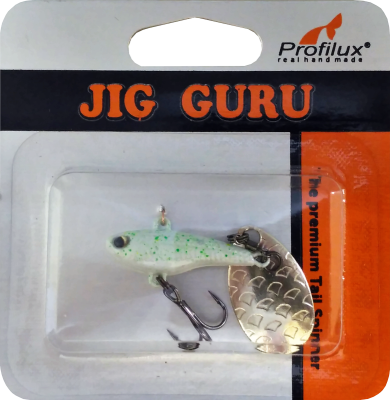 Джиг-блесна Тэйл-Спиннер ( 7,5 гр)  цв.312 (белый перламутр) Джиг-блесна Тэйл-Спиннер ( 7,5 гр)  цв.312 (белый перламутр)