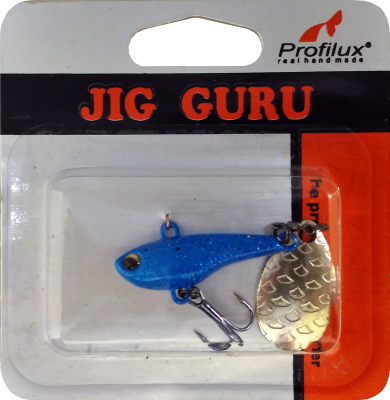 Джиг-блесна Тэйл-Спиннер ( 7,5 гр)  цв.336 (синий металлик) Джиг-блесна Тэйл-Спиннер ( 7,5 гр)  цв.336 (синий металлик)