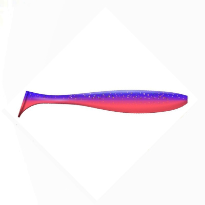 Приманка ZUB-IZI 208мм(8,2")-3шт, (цвет 021) фиолетовый верх - красный низ Приманка ZUB-IZI 208мм(8,2")-3шт, (цвет 021) фиолетовый верх - красный низ