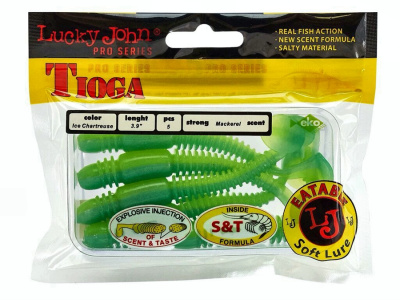 Виброхвосты съедоб. искусст. LJ Pro Series TIOGA 3.9in (10.00)/T57 5шт. Виброхвосты съедоб. искусст. LJ Pro Series TIOGA 3.9in (10.00)/T57 5шт.