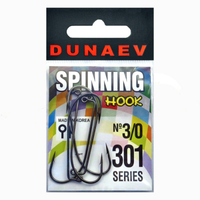 Крючок Dunaev Jig 301 # 3/0 (упак. 5 шт)