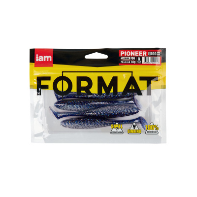 Силиконовая приманка FORMAT PIONEER 100mm (5шт.) цвет F06