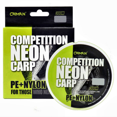 Леска Caiman Competition Neon Carp 300м green 0,30мм Леска Caiman Competition Neon Carp 300м green 0,30мм