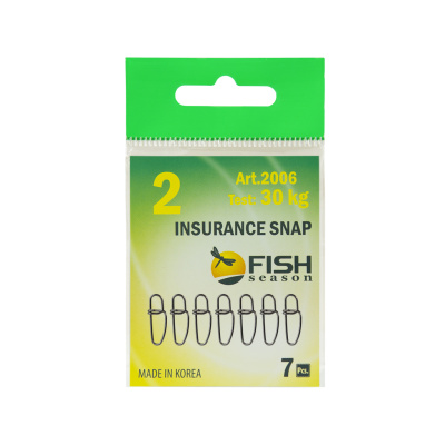 Застежка Insurance, №000 (4 кг), (упак. 7 шт) Застежка Insurance, №000 (4 кг), (упак. 7 шт)