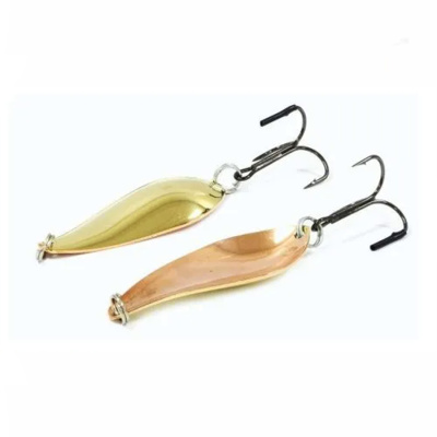 Блесна Колебалка Питер Атом 20гр Желтый Красный