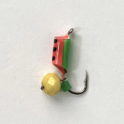 Столбик Сырный кубик 3,0 мм подвесной КРАСНО-ЗЕЛЕНЫЙ