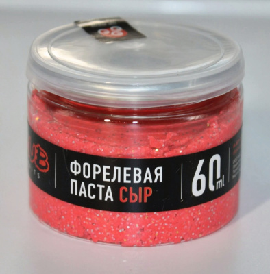 Паста ZUB 60мл Форель "Сыр" Красная Паста ZUB 60мл Форель "Сыр" Красная