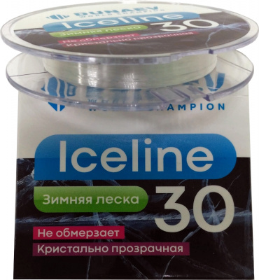 Леска DUNAEV ICE LINE 30m  0.12мм Леска DUNAEV ICE LINE 30m  0.12мм