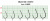 Крючок OKIAMI CHINU-RING-2BH №0.8 с ушком, покрытие BN (10 шт) Крючок OKIAMI CHINU-RING-2BH №0.8 с ушком, покрытие BN (10 шт)
