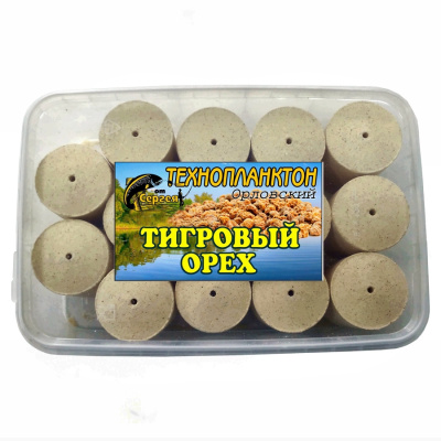 Технопланктон Тигровый орех (60г/шт; уп/14шт) Технопланктон Тигровый орех (60г/шт; уп/14шт)