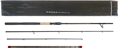 Удилище фидерное "DUNA" тест до 100GR,4,20м, 3+3 (2oz, 1,5oz ,1oz Carb.)Carb 30T+40T