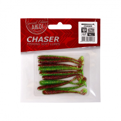 Силиконовая приманка AKKOI CHASER  75mm цвет SC10 Силиконовая приманка AKKOI CHASER  75mm цвет SC10