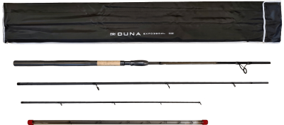 Удилище фидерное "DUNA" тест до 60GR,3,90м, 3+3 (1.75oz, 1,5oz ,1oz Carb.)Carb 30T