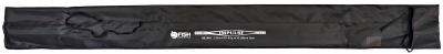 Удилище спиннинговое "IMPULSE" FISH CRYSTAL , 2 секции, полая верш, длина 2.55 м, тест 10-40 г