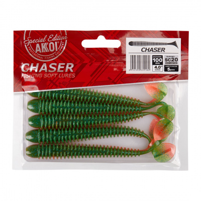 Силиконовая приманка AKKOI CHASER 100mm цвет SC20 Силиконовая приманка AKKOI CHASER 100mm цвет SC20