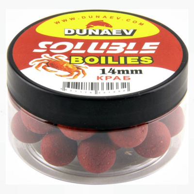 Бойлы DUNAEV Пылящие 14мм Краб (50г)