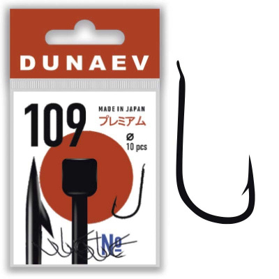 Крючок Dunaev Premium 109 #20 (упак. 10 шт)