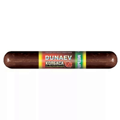 Прикормка "DUNAEV КОЛБАСА" 0.75кг Мотыль