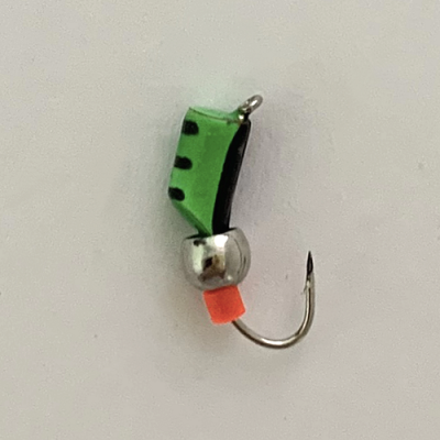 Столбик с белым шариком 3,0 мм ЗЕЛЕНО-ЧЕРНЫЙ