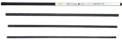 Рукоять для подсачека "Sporting" FISH CRYSTAL  телескопическая,  карбон 4 секций, 4,0 м.