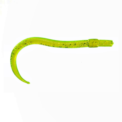 Приманка ZUB-WORM  75мм(3")-7шт, (цвет 310) желтый с блестками Приманка ZUB-WORM  75мм(3")-7шт, (цвет 310) желтый с блестками