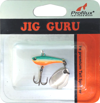 Джиг-блесна Тэйл-Спиннер ( 5 гр)  цв.307 ("Окунь") Джиг-блесна Тэйл-Спиннер ( 5 гр)  цв.307 ("Окунь")