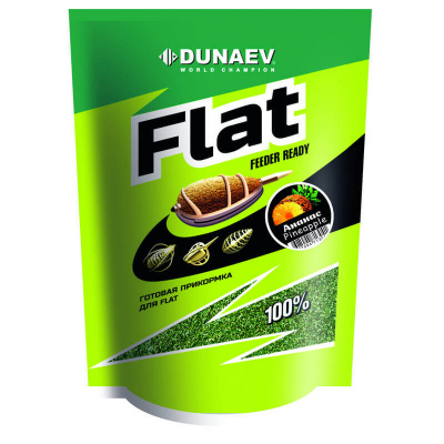 Прикормка Dunaev Flat Feeder Ready 1 кг. Ананас