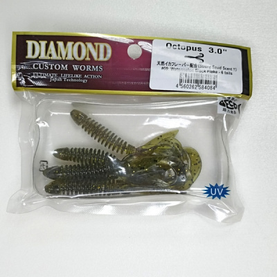 Силиконовая приманка DIAMOND Octopus 3" #09 Силиконовая приманка DIAMOND Octopus 3" #09
