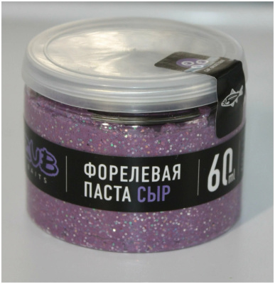 Паста ZUB 60мл Форель "Сыр" Фиолетовая Паста ZUB 60мл Форель "Сыр" Фиолетовая