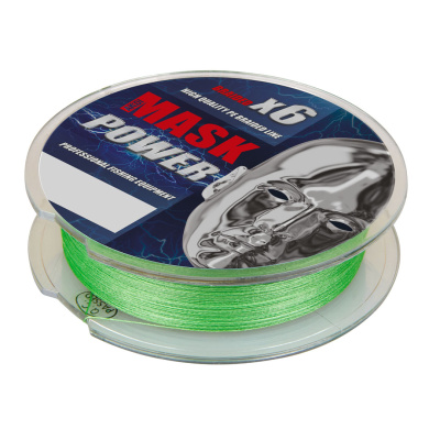 Леска плетёная AKKOI MASK POWER X6-150 (green) d0,20mm Леска плетёная AKKOI MASK POWER X6-150 (green) d0,20mm