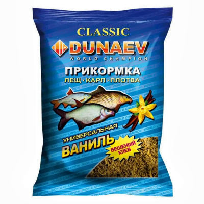 Прикормка "DUNAEV КЛАССИКА" 0.9кг Ваниль